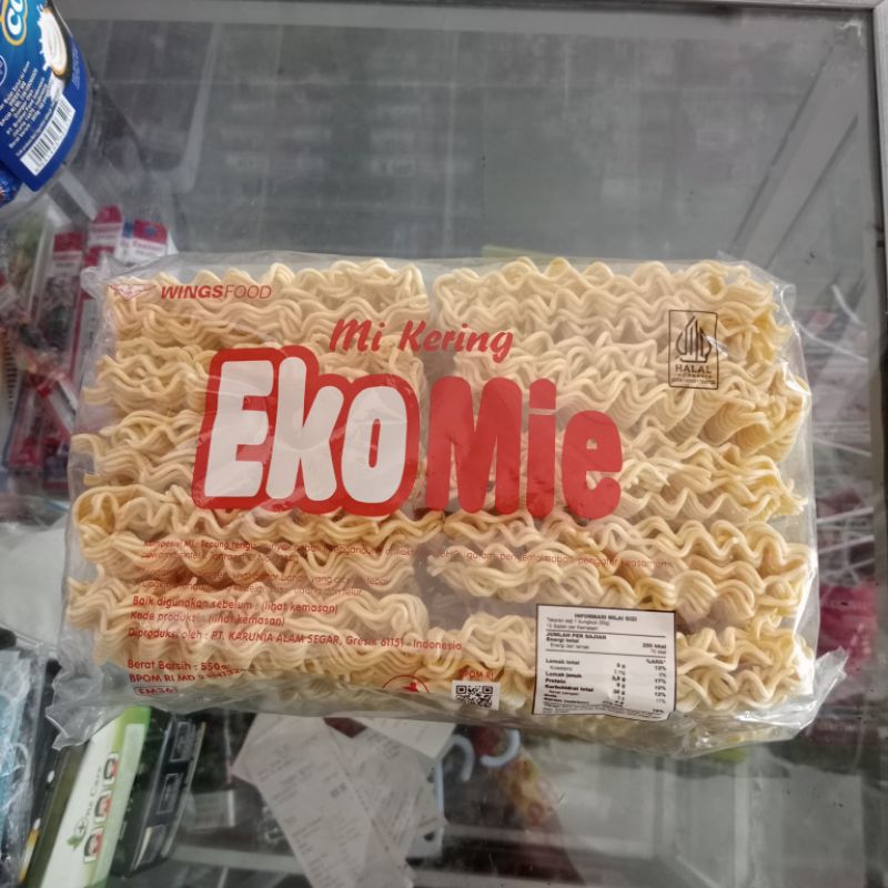 

Mie Kering Ekomie isi 10 Pcs 550 gram