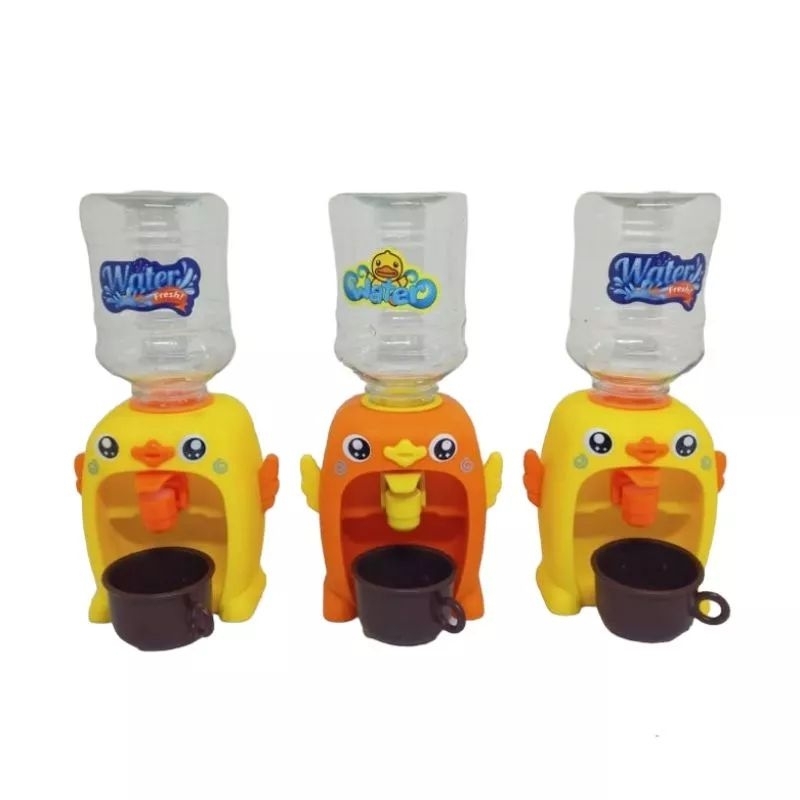 Mainan Dispenser Mini Karakter / Mainan Galon Anak Mini / Tempat Minum Galon