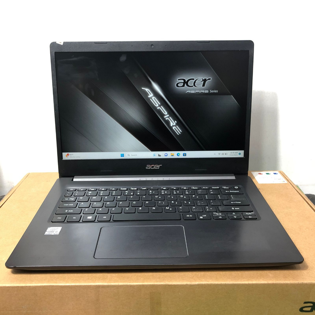 Laptop Desain Coding Murah Acer Aspire 5 RAM 8GB HDD 1TB bisa tambah SSD 14" FHD Slim