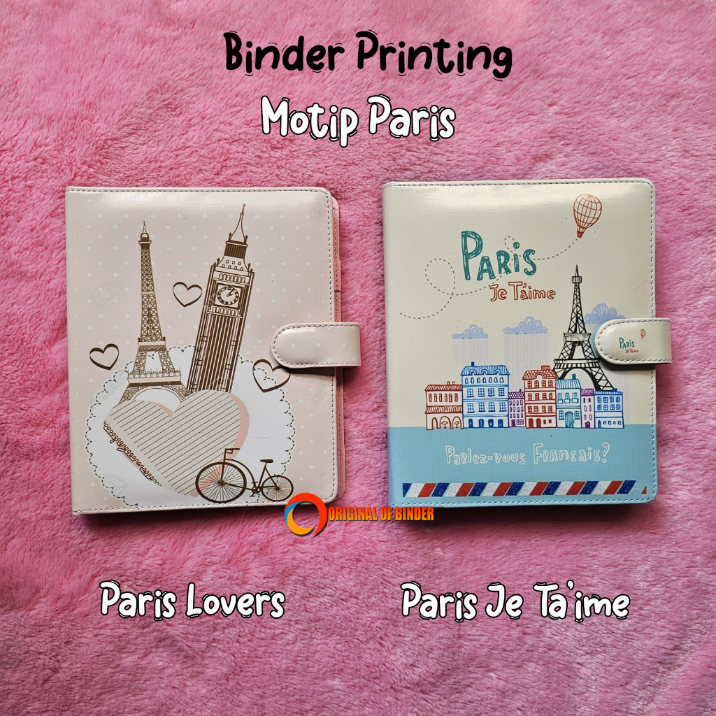 

Binder Printing Motip Paris, Ukuran A5/20 holes & B5/26 holes