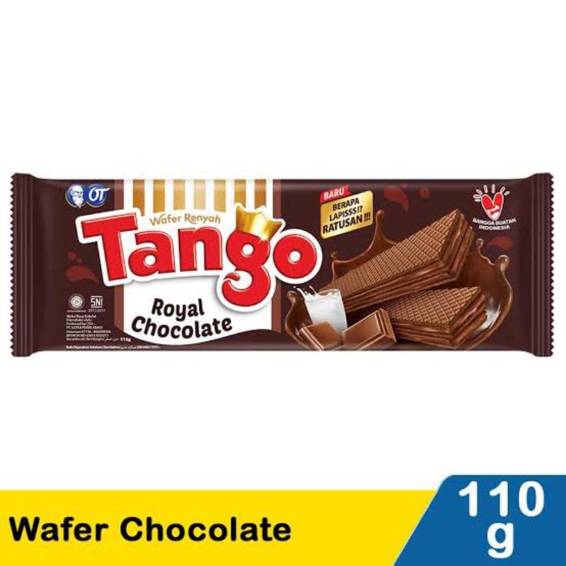 

TANGO WAFER COKLAT & VANILA 110 GR