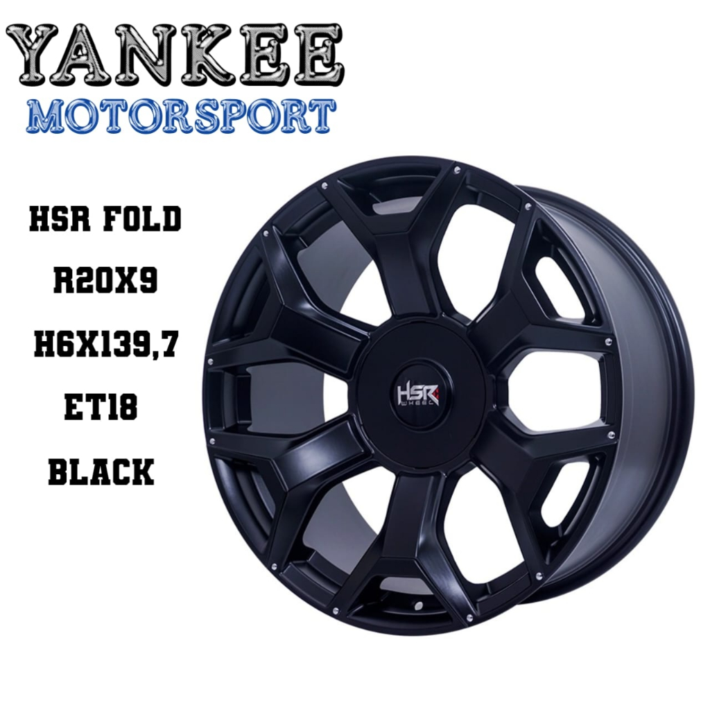 Velg HSR Ring 20 Pajero Sport, Fortuner, Triton dll HSR FOLD