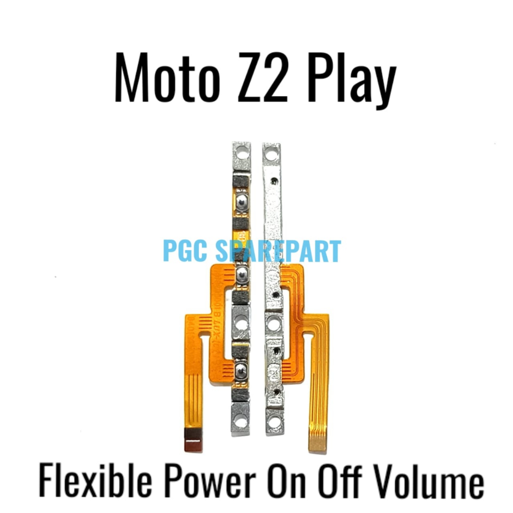 Original Flexible Konektor Power On Off + Volume Moto Z2 Play / XT1710-09 / XT1710-10 / XT1710-07 - 