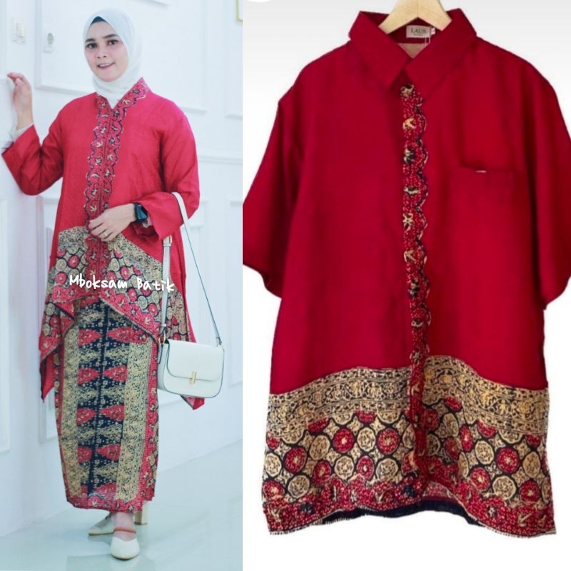SETELAN BATIK COUPLE | Set batik couple kondangan | Baju Couple batik | Rinjanie Set Couple Batik