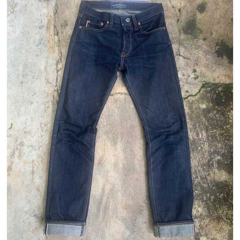 Denim Selvedge - Earthy Genova Lynx 15oz
