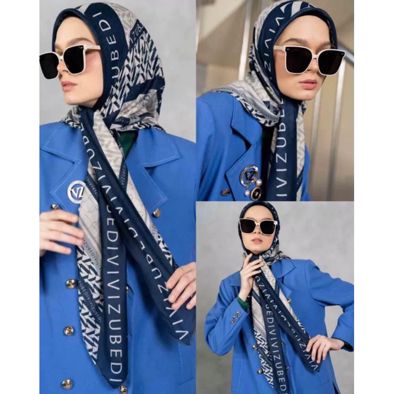 VZ MONOLINE SCARF NAVY