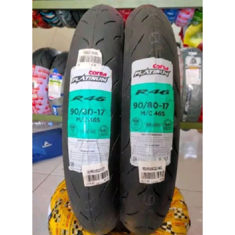 Ban corsa R46 90/80-17 tubeless