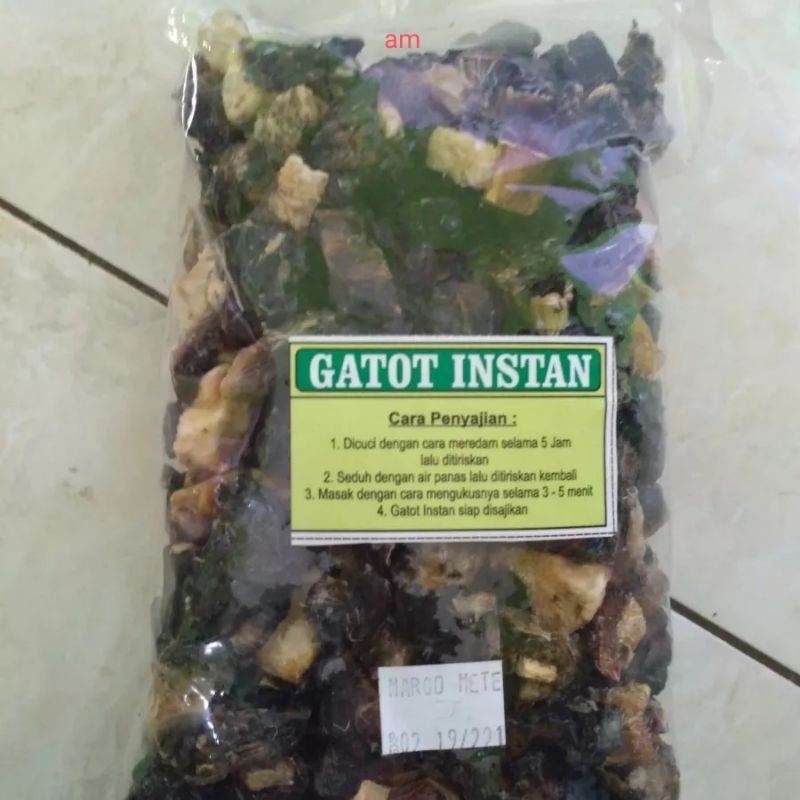 

Gatot Singkong Instant / Gatot Pohong / Gatot Ketela / Gatot Singkong Instan Enak & Kenyal