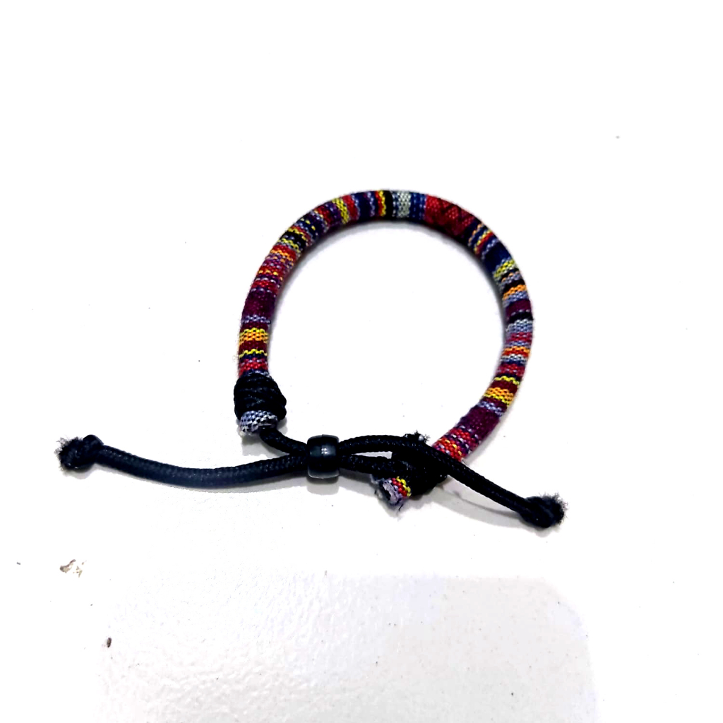 Gelang Tenun Etnik / Gelang Prusik Tenun Murah