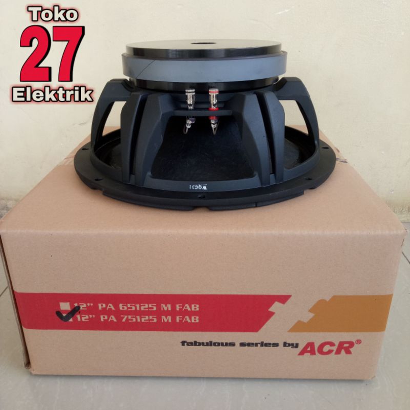 Speaker ACR Fabulous 12 inch PA 75125 M