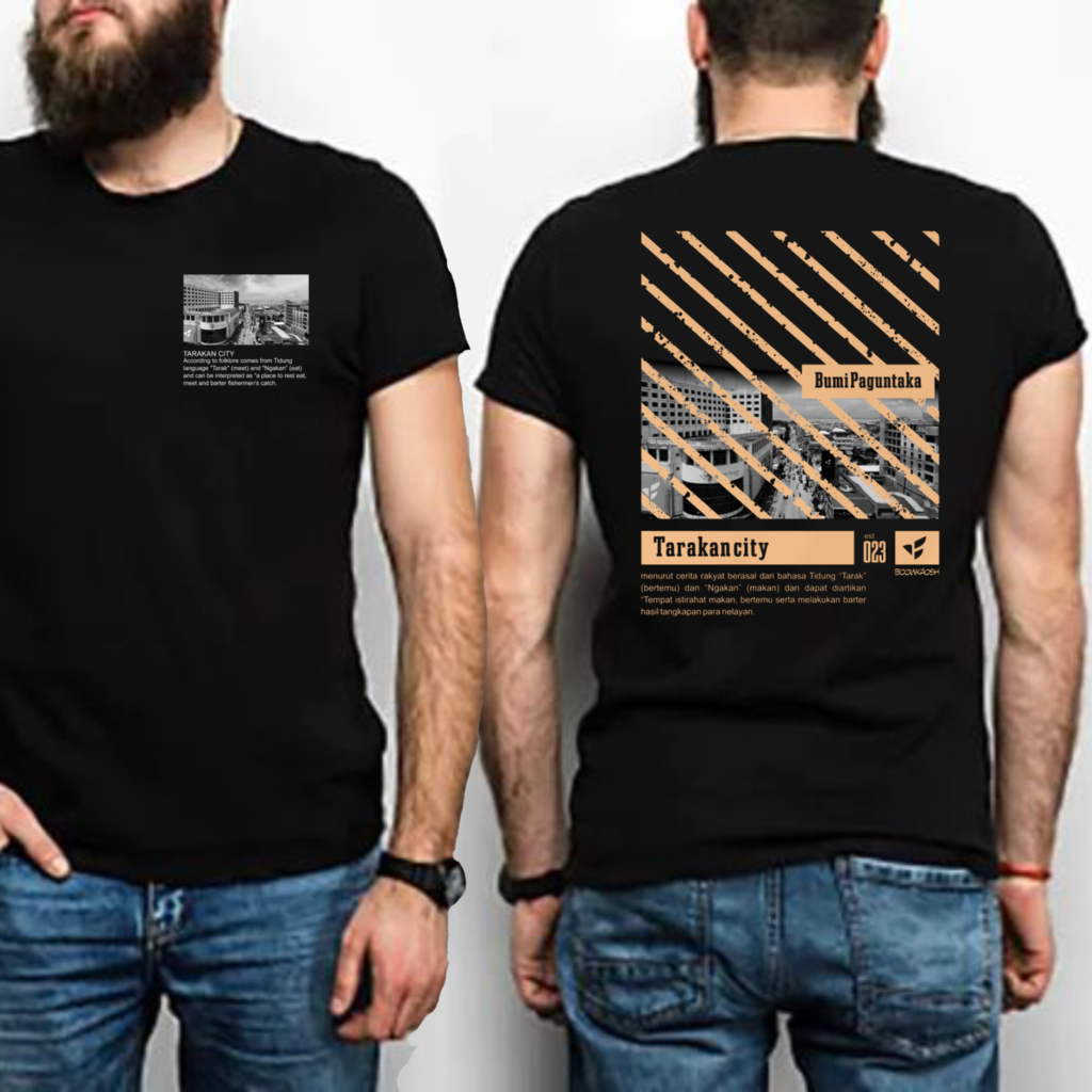 KAOS BORNEO TARAKAN ORIGINAL DISTRO