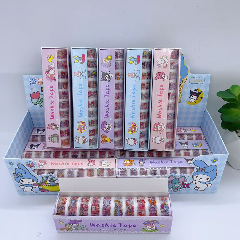 

Washitape Sanrio isi 10 roll