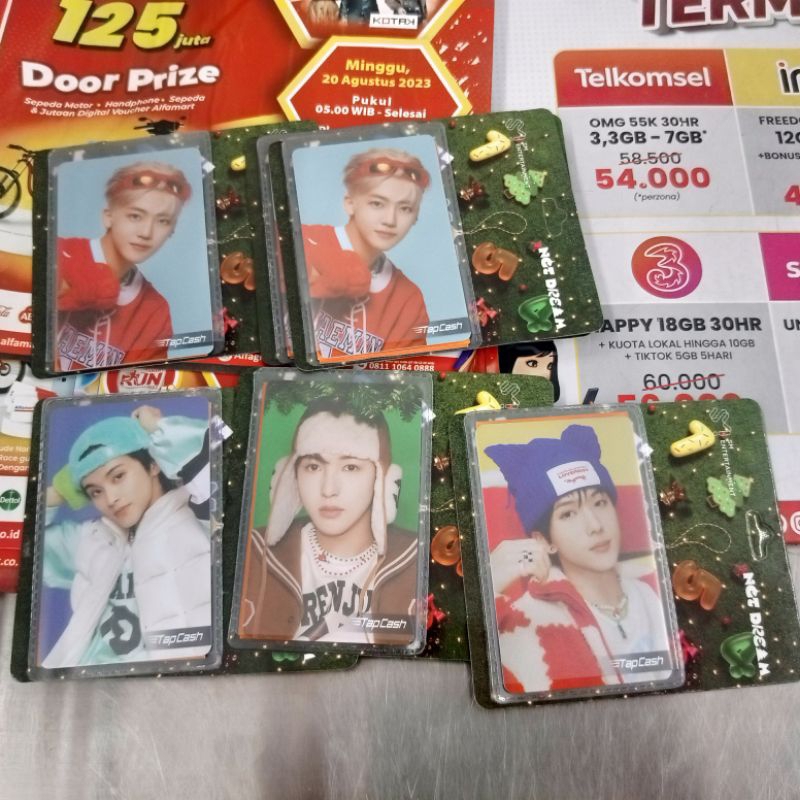 tapcash BNI NCT dream, super Junior