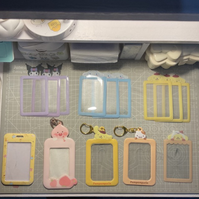 cahol card holder sanrio pompompurin kuromi cinamonroll