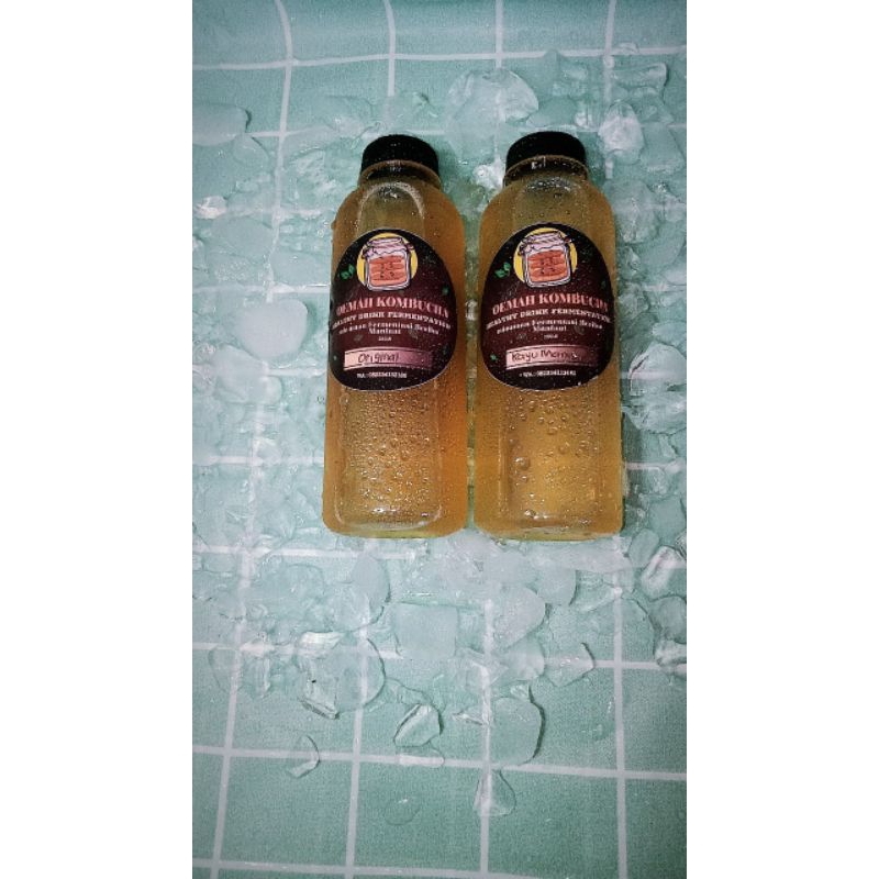 

KOMBUCHA PAKET BUNDLE | Minuman teh kombucha *OEMAH KOMBUCHA* isi 2 botol @250ml