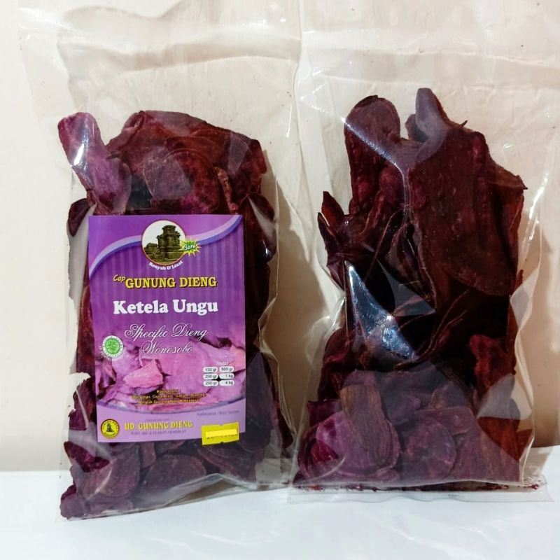 

KERIPIK UBI UNGU MANIS RENYAH - UBI UNGU KUALITAS SUPER