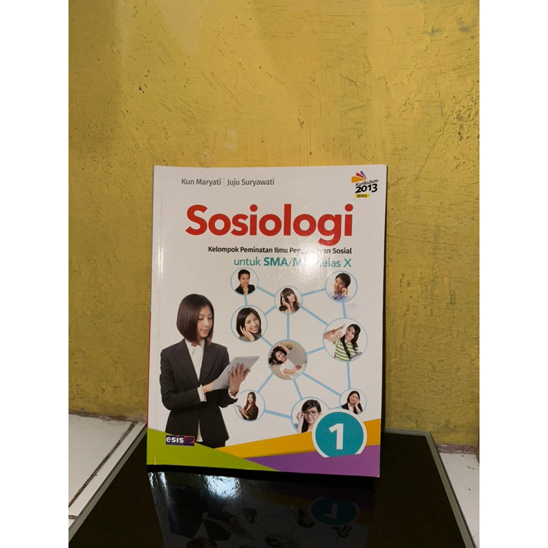 Preloved buku sosiologi kelas 10 kurikulum 13 Kun Maryati