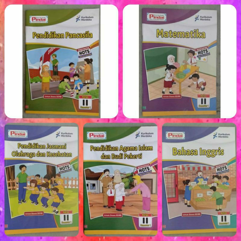 lks pindai SD kelas 2 kurikulum merdeka