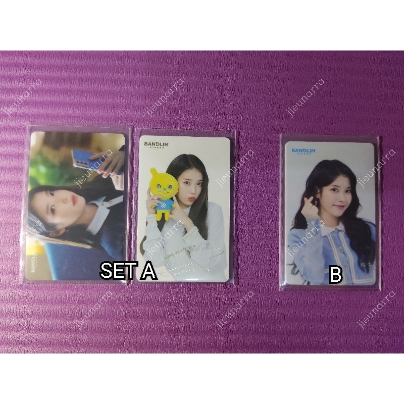 IU Banolim Official Photocard