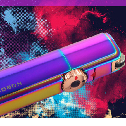 Korek Api Bara Triple Jet Flame Lighter with Ring Lock JOBON ZB307