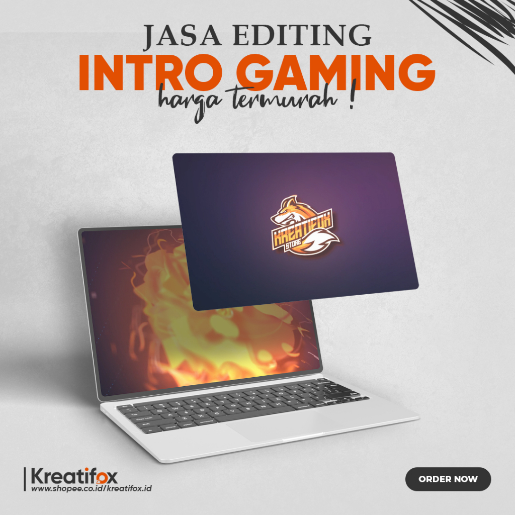 Jasa Editing Video Intro Gaming Opening Youtube Custom Logo Murah CD02