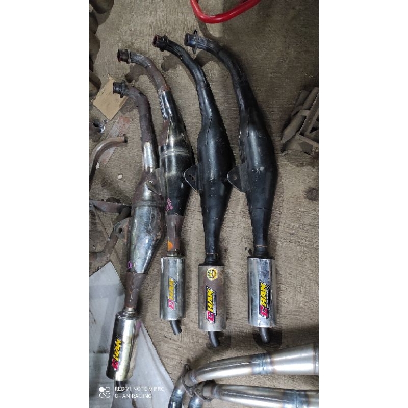 knalpot standar bobok f1zr Roadrace 116cc, 125cc by Chan racing