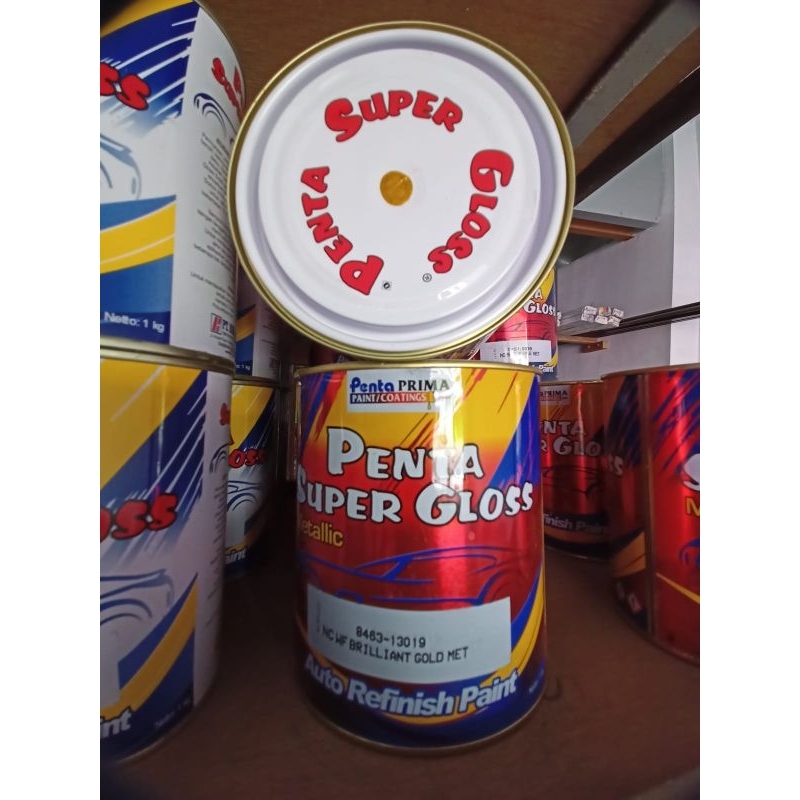

cat penta warna brilliant gold met /cat penta super Gloss gold /cat kayu/ cat besi/ cat mobi/lCat kualitas premium