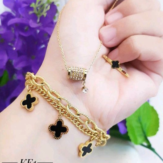 Titanium set perhiasan dewasa 01017