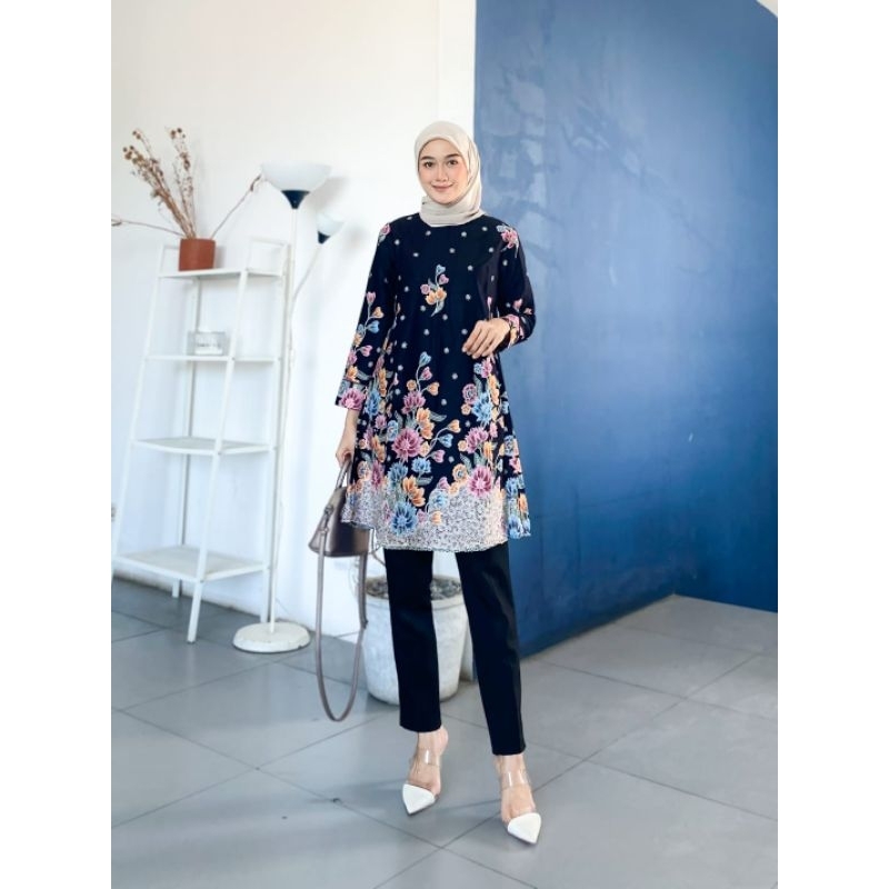 TUNIK CIBULAN 1400 WK 01.294//TUNIK WANITA//ATASAN WANITA//TUNIK BATIK