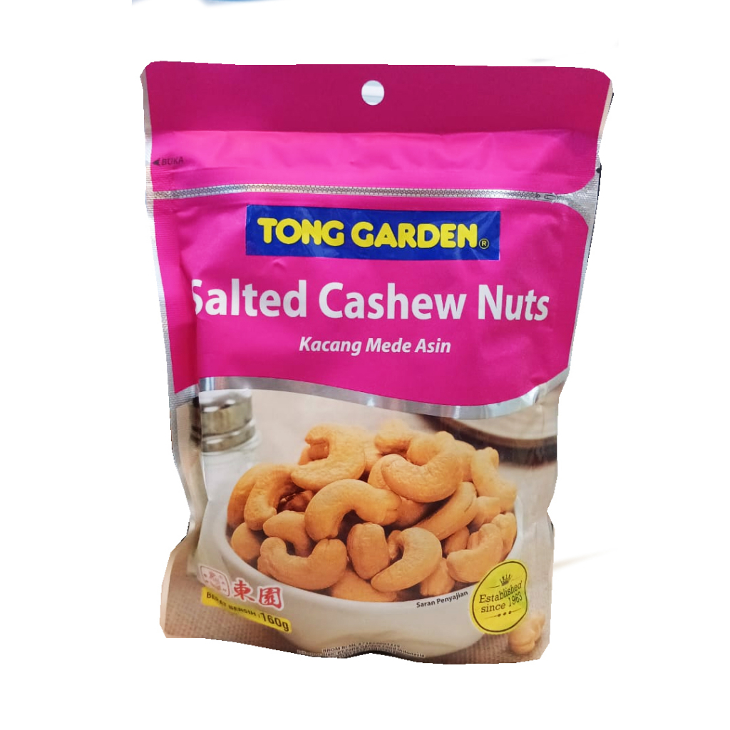 

TONG GARDEN SALTED CASHEW NUTS 160g