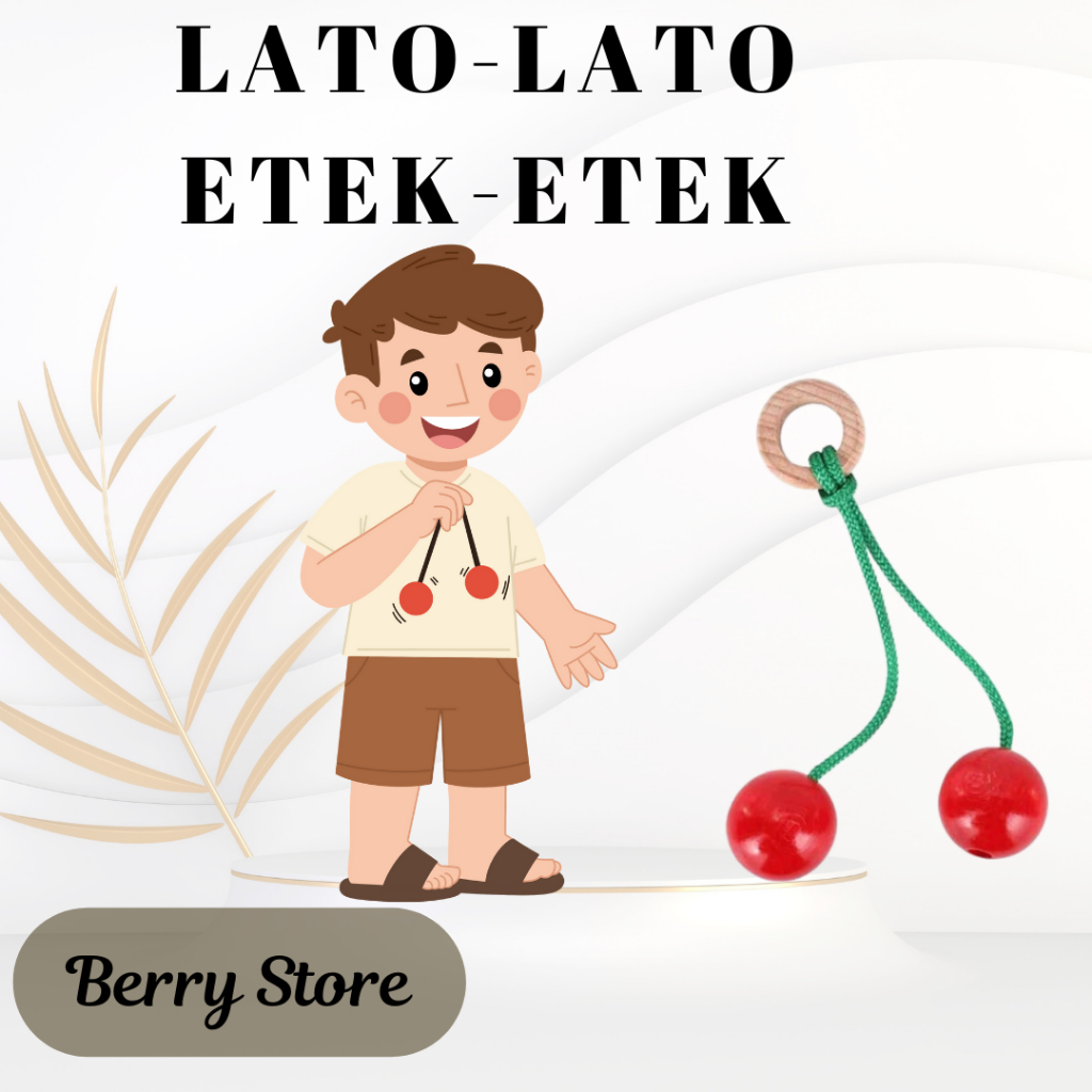 LATTO LATTO ETEK-ETEK -Mainan Tek tek Latto Latto -Mainan Jadul Latto Latto -LATO LATO -MAINAN ANAK 