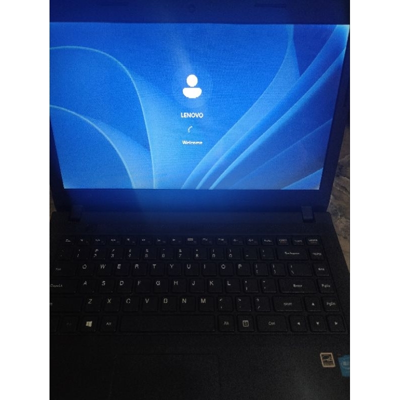 Laptop bekas minus murah lenovo ideapad 100