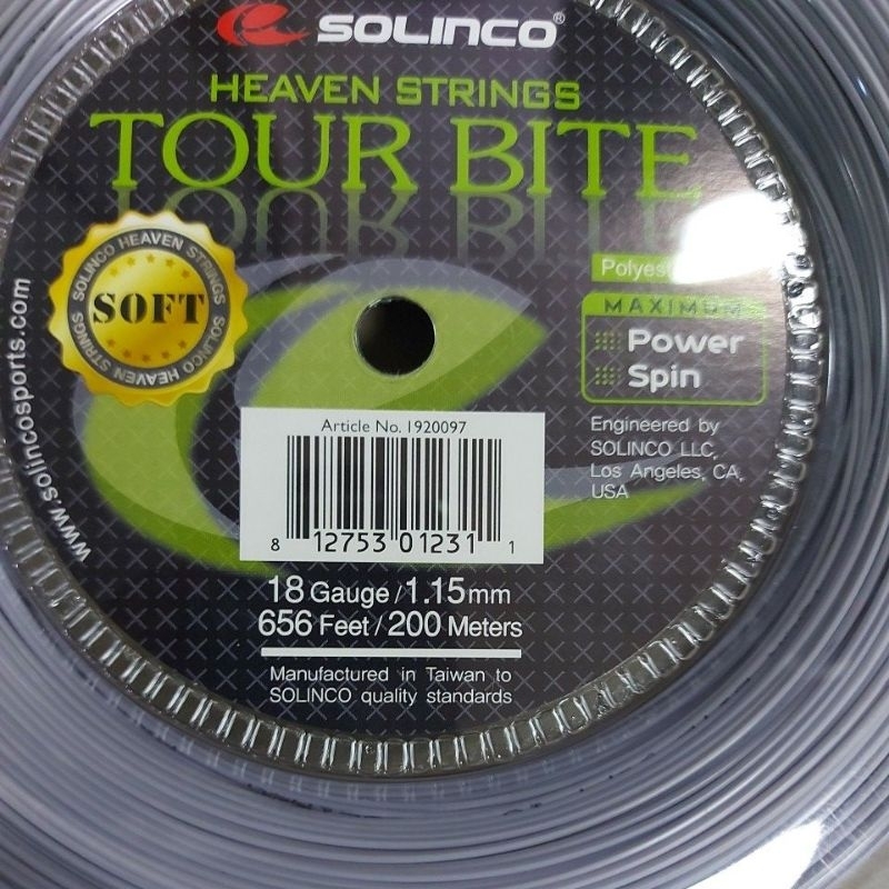 Senar tenis solinco tour bite soft 18