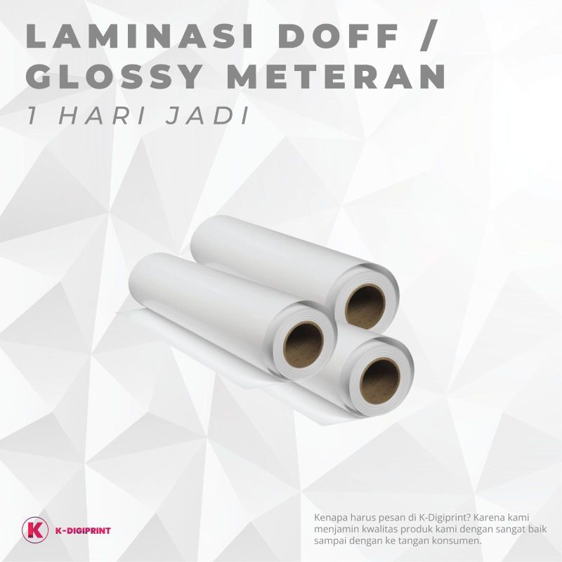 

LAMINATING METERAN DOFF / GLOSSY