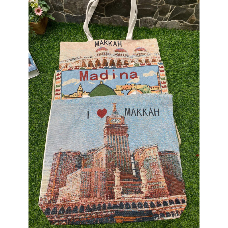 Tas Selempang Totebag Thailand Kanvas Jumbo