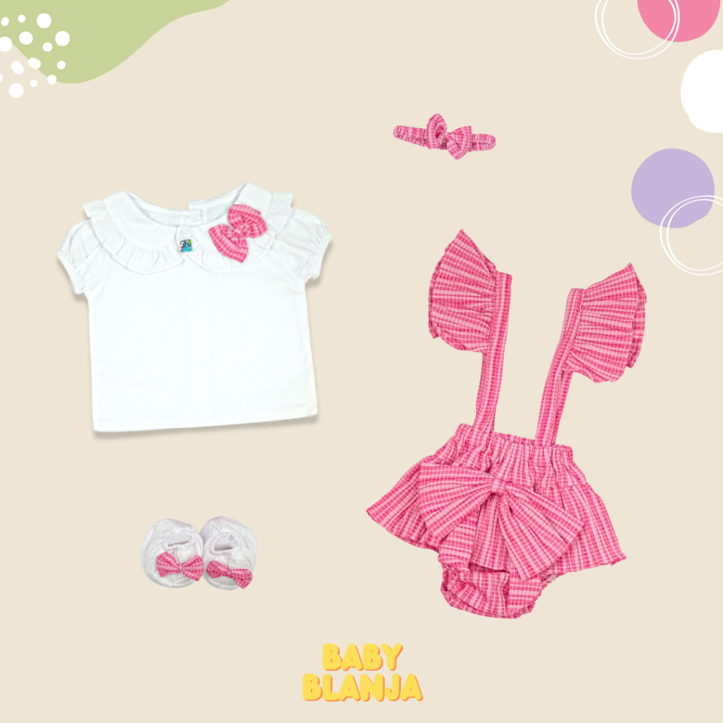 Baju Bayi Perempuan 3 6 Bulan Aylean / Tatiana Set