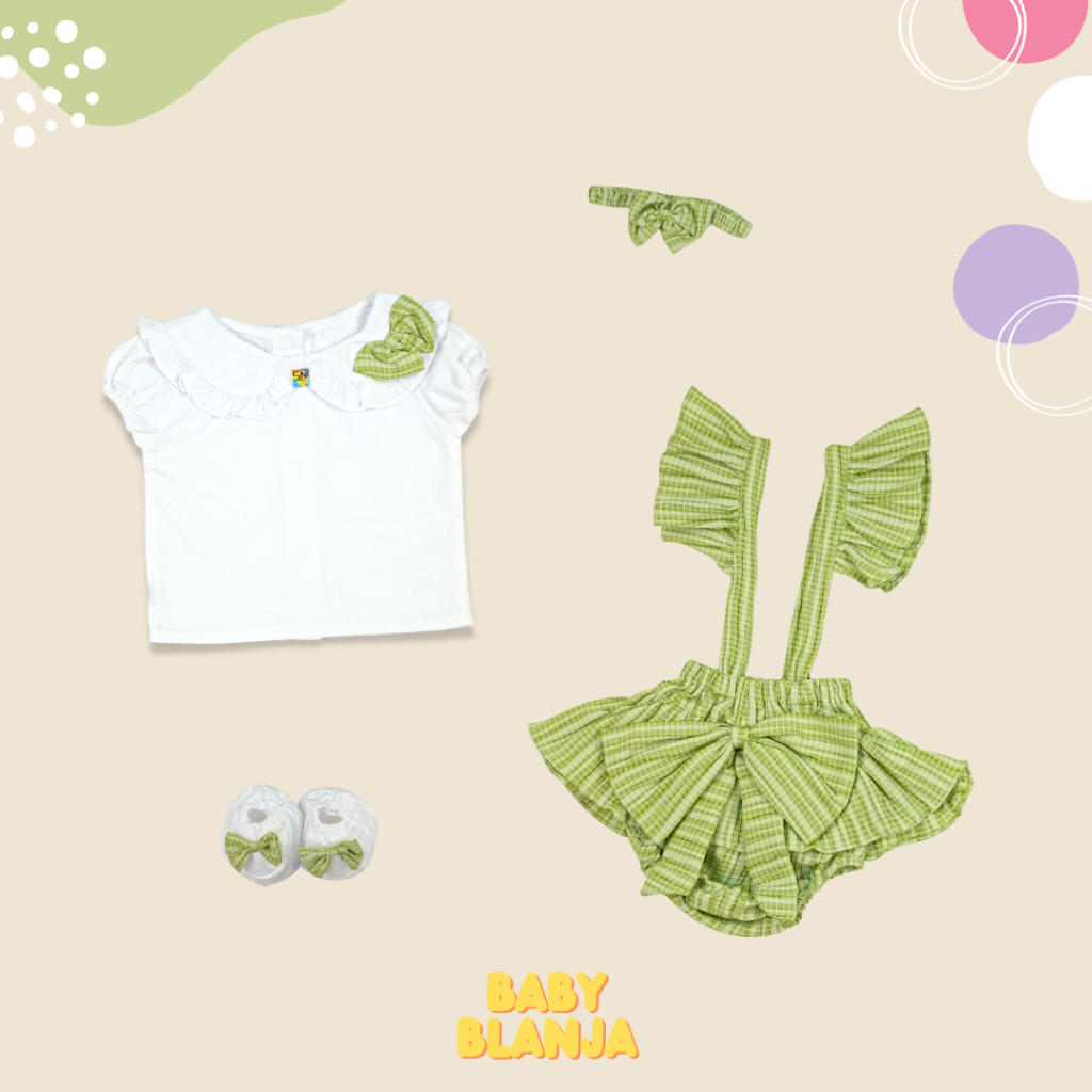 Baju Bayi Perempuan 3 6 Bulan Aylean / Tatiana Set