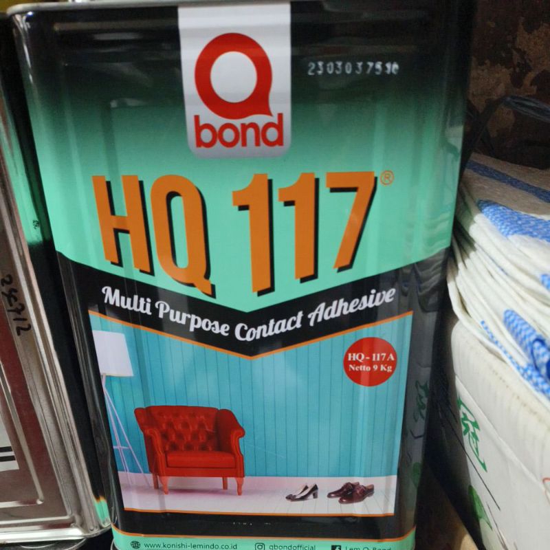 

LEM KUNING SERBAGUNA MULTI PURPOSE CONTACT ADHESIVE LEM HQ117 ISI 9KG NETTO ISI BANYAK DAYA LEKAT KUAT LEM AWET HEMAT