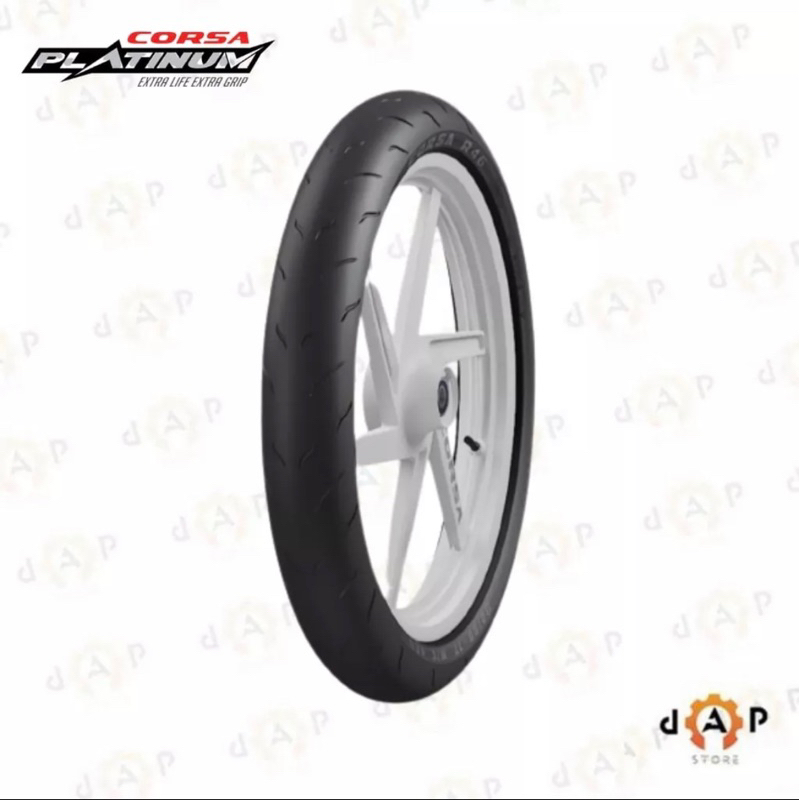 BAN MOTOR RING 17 // CORSA R46 120/60-17 (SOFT COMPOUND) TUBELESS // BAN MOTOR R25, CBR, NINJA 250