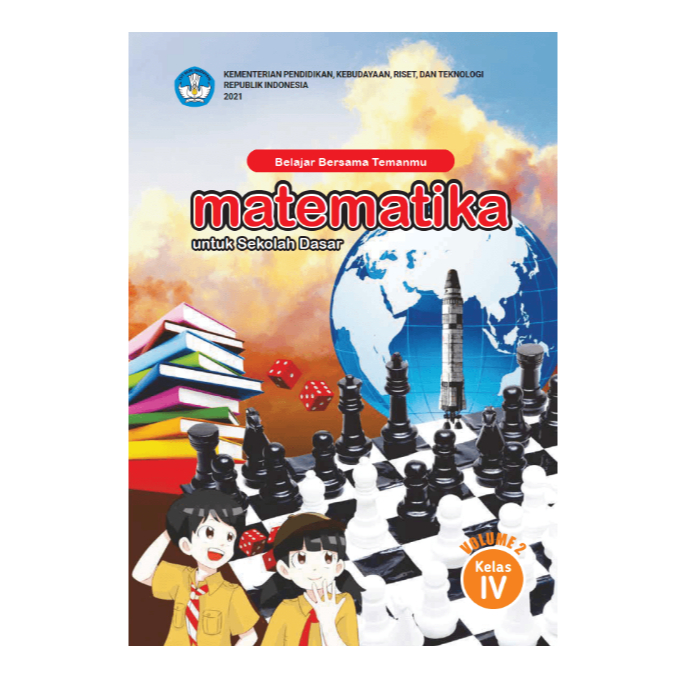 

BUKU PAKET MATEMATIKA SD KLS IV VOL 2 KEMENDIKBUD, KURIKULUM MERDEKA