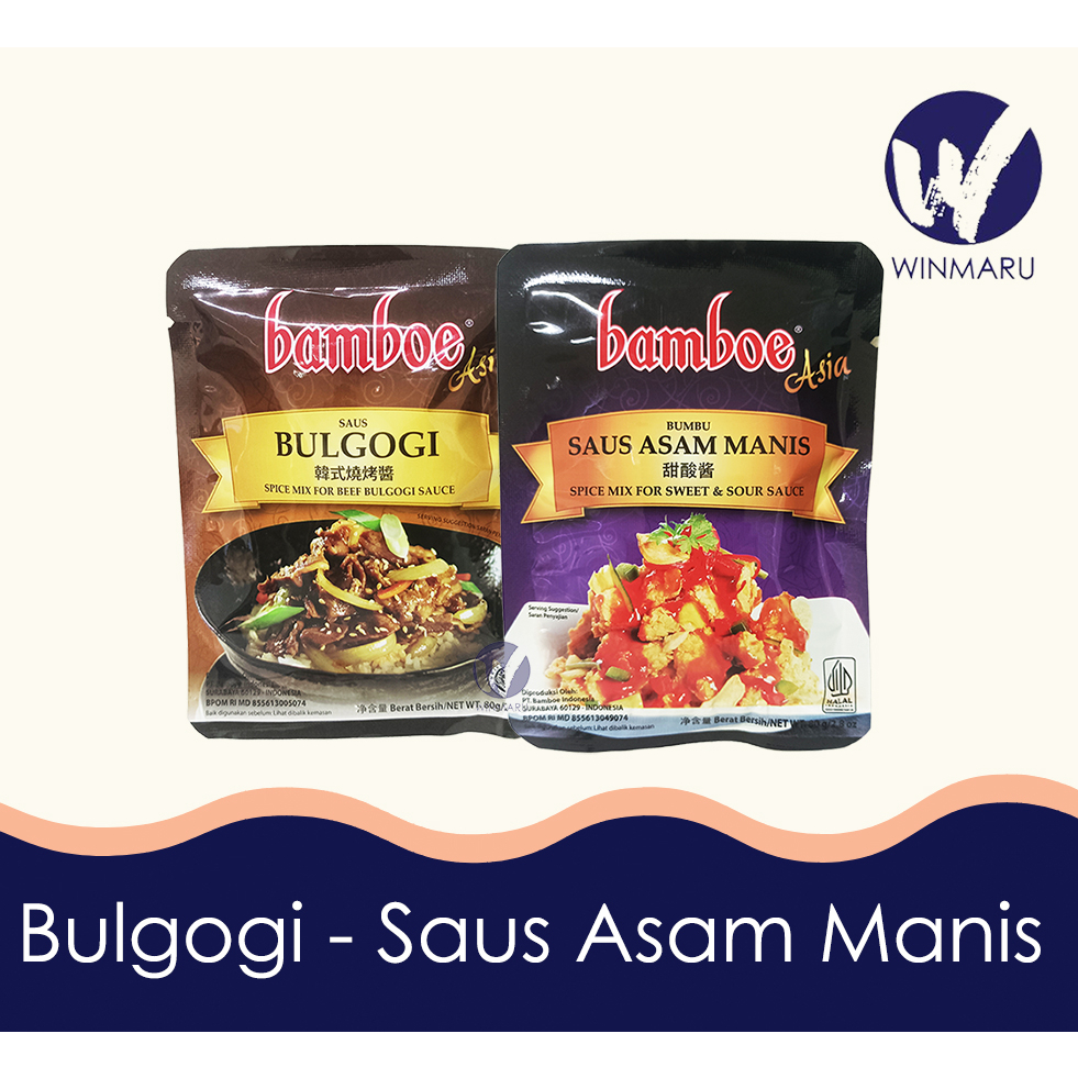 

Bamboe Bulgogi - Saus Asam Manis