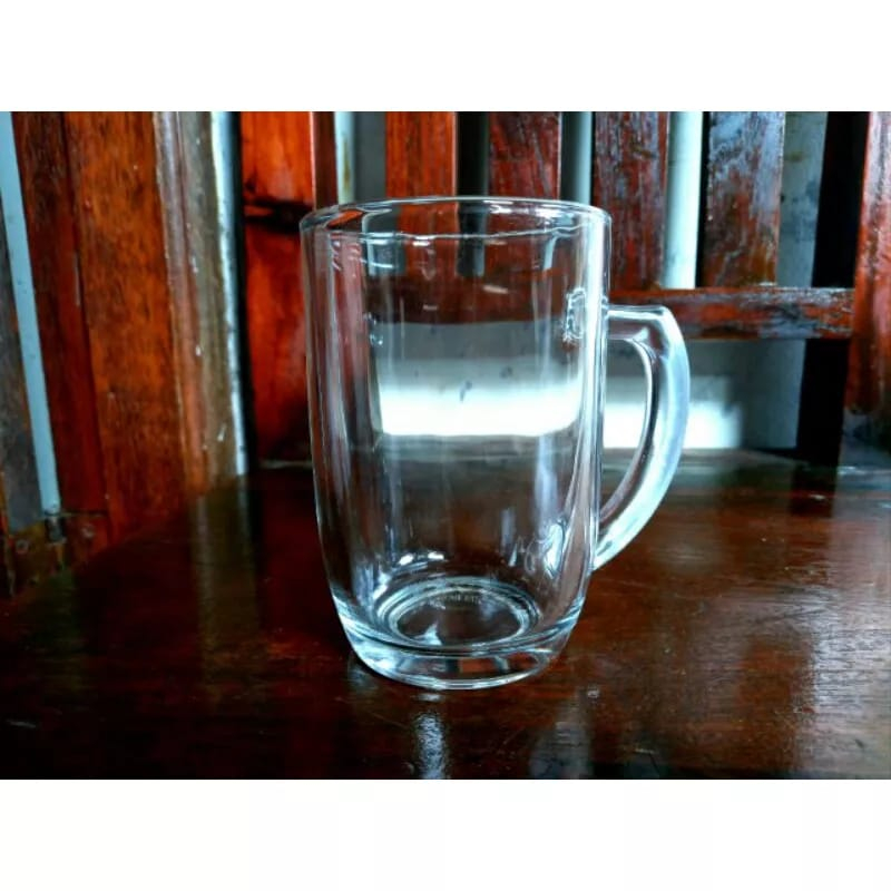 Gelas Beer Besar / Gelas Kaca / Gelas Gagang / Gelas Minum