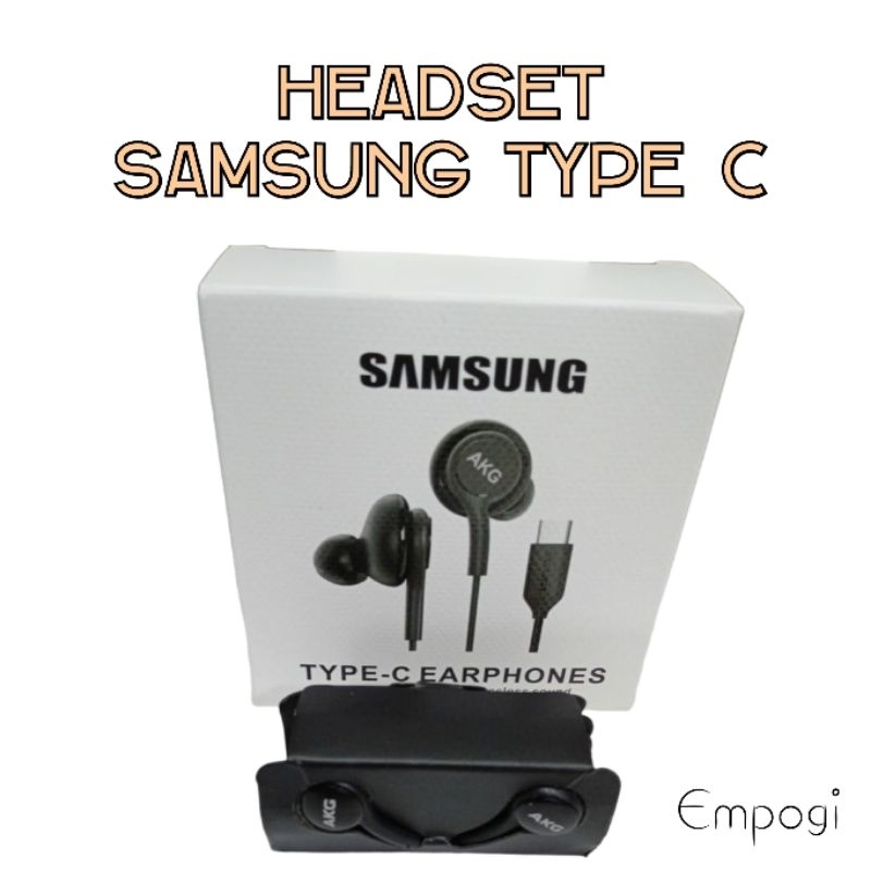 Headset Samsung AKG Type C Original