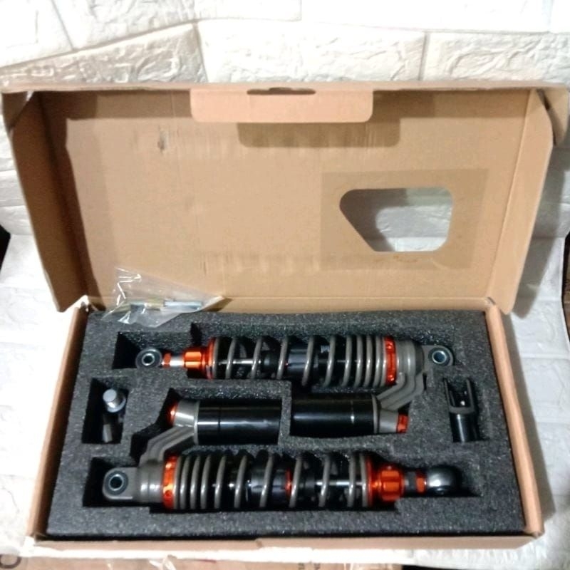 Shockbreaker tabung atas copy KTC racing 280/320/340/310/335 bebek matic Shok Belakang Copy KTC OHO1