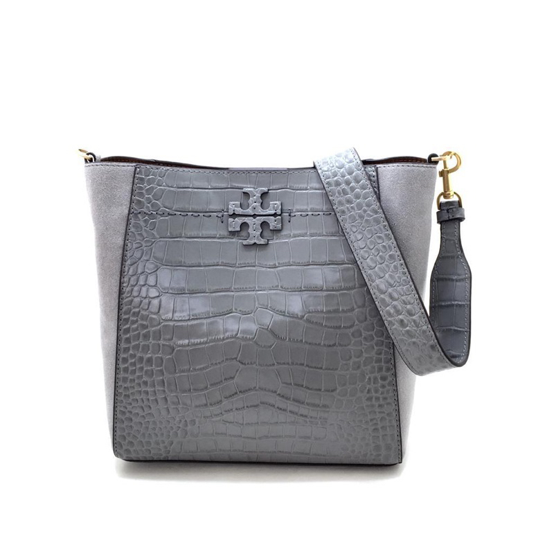 TB Mcgraw Embossed Hobo Bag