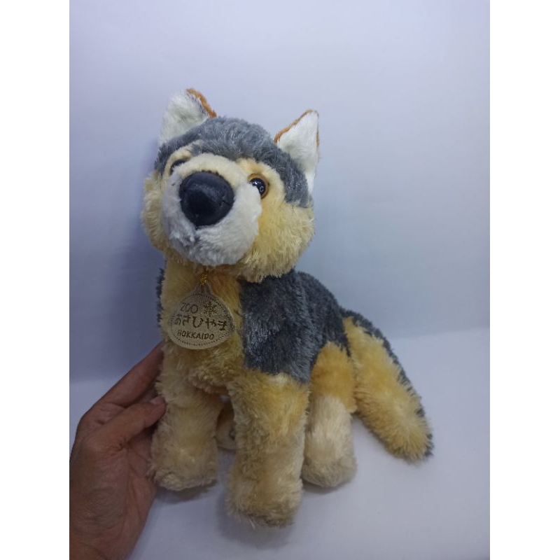 boneka wolf serigala plushie original