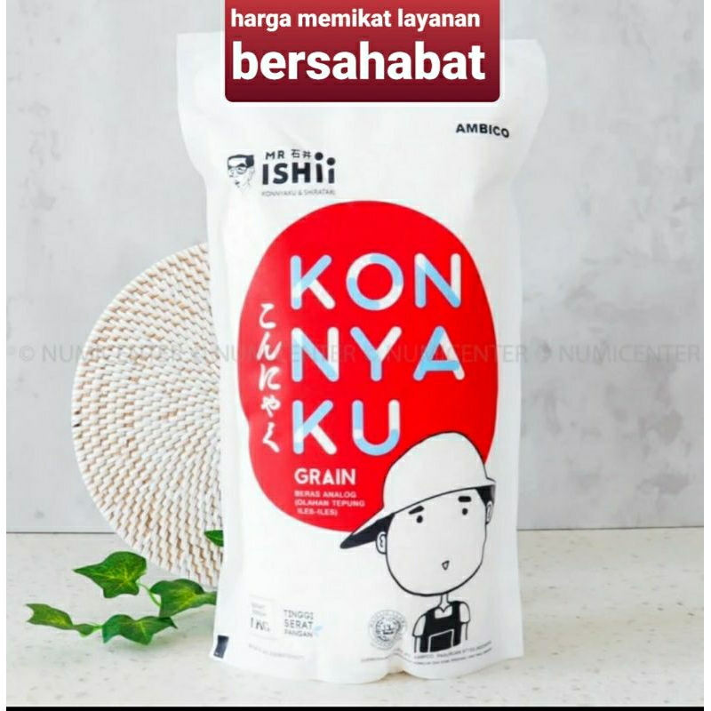 

Shirataki Rice Low Carb - Beras Konnyaku - Beras Diet Konyaku 1 kg