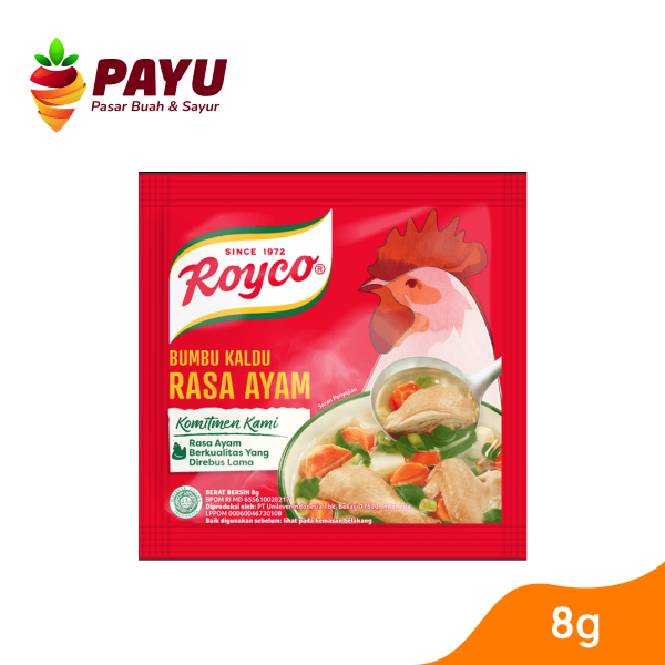 

PAYUFRESH | Royco Penyedap Rasa Ayam [8g] (1 renceng) isi 12pcs