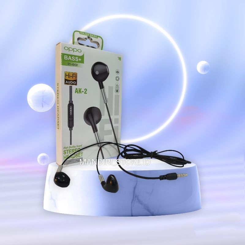 Headset oppo earphone
