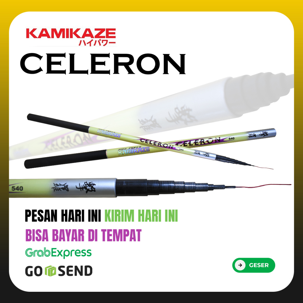 JORAN TEGEK KAMIKAZE CELERON 240CM - 720CM MATERIAL CARBON